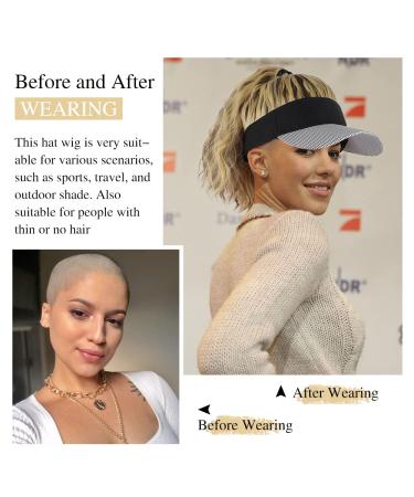AISI BEAUTY Hat Wig with Ponytail - Adjustable Synthetic Baseball Cap for Women (8/30) - Buy Online on GoSupps.com