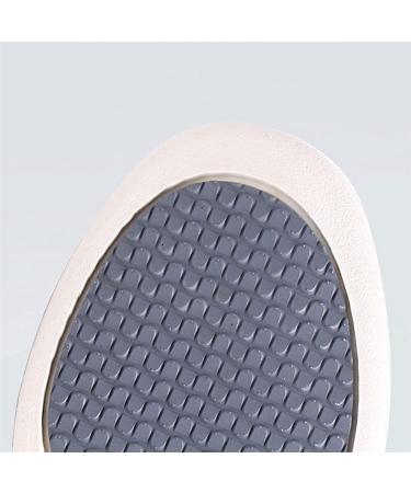 Yytcsjz Men's Diabetic Orthopedic Slippers - Adjustable Large Size Walking Shoes for Swollen Feet & Plantar Fasciitis - 7.5 Light Blue - Buy Online on GoSupps.com