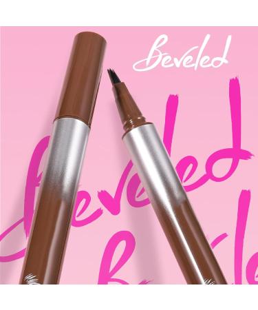 Liquid eyebrow pencil eyebrow tint pencil Long Lasting Eyebrow Pen Liquid Waterproof Eyebrow Pencil Accurate natural eyebrow color smudgeproof eyebrow pen for eyebrows 02 - Buy Online on GoSupps.com