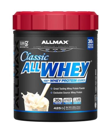 ALLMAX Nutrition AllWhey Classic Whey Protein (0.9 Pound Vanilla)