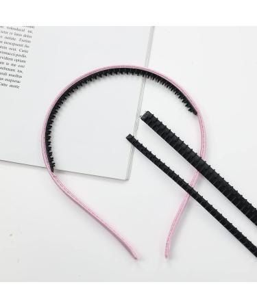 Lawie 10 Pack Wide Headbands Hair Clasp - Black Plastic Metal Crown Tiara Hairband Set with Anti-Slip Grip - Craft Accessories - Buy Online on GoSupps.com