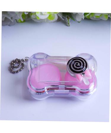 Solustrie Contact Lens Container - Small Plastic Makeup Holder Travel Case & Organizer for Contacts | Shop Now! - Buy Online on GoSupps.com