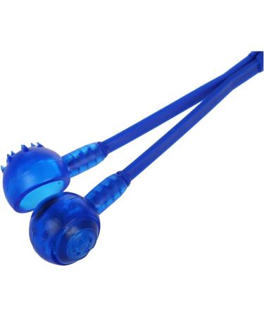 Dawafit Plastic Blue 2 in 1 Magnetic Hammer Tapping Massager & Back Scratcher - International Shipping Available - Buy Online on GoSupps.com