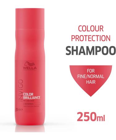Wella Professionals Invigo Color Brilliance Color Protection Fine/Normal Shampoo 250 ml - Buy Online on GoSupps.com
