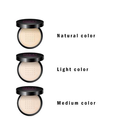 Oil Control Loose Face Powder - Minimizes Pores, Fine Lines, and Sweat Clumps - 15g Natural Color - Buy Online on GoSupps.com