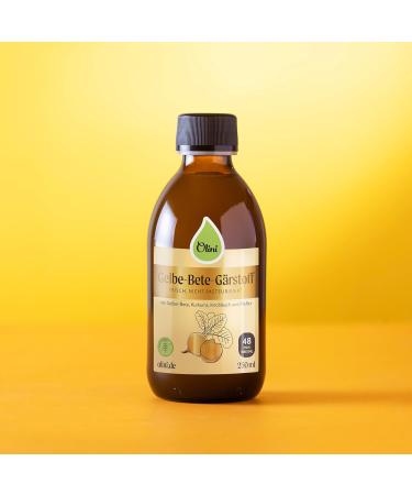 Olini Yellow Fermentation 1L - Natural Probiotic Drink | Fresh Preservative-Free Beet Juice with Spices - International Shipping - Buy Online on GoSupps.com