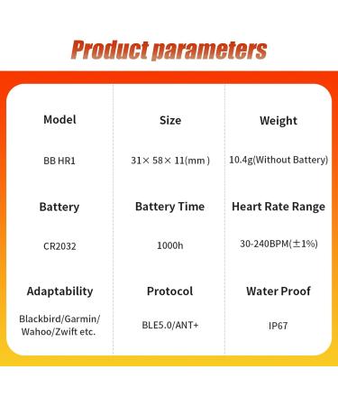 Premium Pulse Heart Rate Monitor | Ant+/Bluetooth Fitness Tracker with Soft Chest Strap | IP67 Waterproof | iOS/Android Compatible - Buy Online on GoSupps.com
