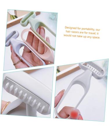 2pi ces Rasoir Manuel Pour pilation Corporelle De Tondeuses Poils Pour Femmes Pour Aisselles Jambes Et Zones Sensibles Peau L ger Et Pratique Pour Voyage 13x5cm Gris - Buy Online on GoSupps.com