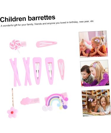 minkissy Accessories Children's Rainbow Hair Clips rainbow hair accessories Kids hair clip kids easter Gair clip lollipop hair clip bunny hairpin sponge flower hair girl - Buy Online on GoSupps.com