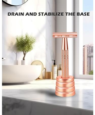 Double Edge Safety Razor for Women & Men - Travel Reusable Stainless Steel Razor with Ultra-Thin Blades - Eco-Friendly & Durable - Buy Online on GoSupps.com