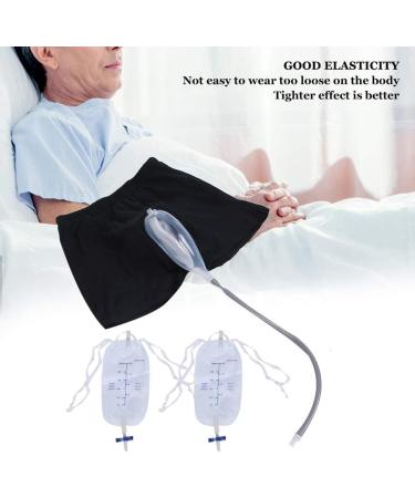 Urine Bag Incontinence Pants Silicone Adults Man Elderly Pee Bag Urinal Portable Reusable Travel Urine Collecting Pants Urine System Holder Bag with Two 500 Ml Urine Leg Bags (Size : Medium (69-92cm Medium (69-92cm) - Buy Online on GoSupps.com