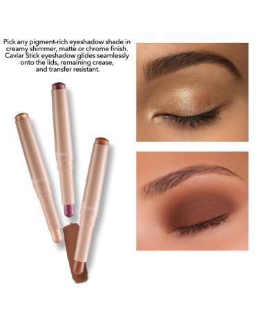 MEICOLY Creamy Matte Eyeshadow Stick | Waterproof Eye Brightener Highlighting Pencil - 102 Carbon - Buy Online on GoSupps.com