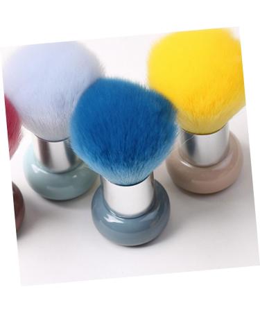 Beaupretty Nail Cleaning Brush Nail Brush Nail Supplies Nail with Handle Powder Brush Nail Scrubber Nail Duster Manicure Brush for Nails Cleaning Aluminum Tube Soft Brush Soft Fur - Buy Online on GoSupps.com