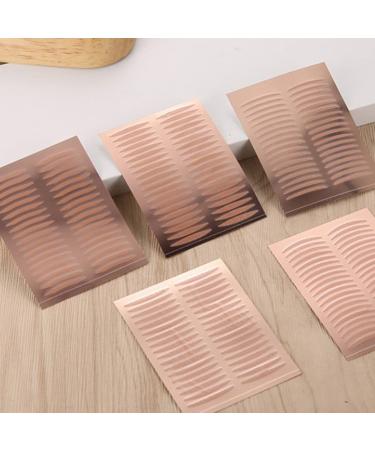 FRCOLOR Makeup Gadgets 25 Sheets Double Eyelid Sticker Make up Kit Invisible Eyelid Stickers Eyelid Shaping Sticker Girl - Buy Online on GoSupps.com