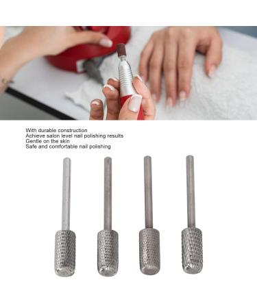 4 Pieces Nail Tungsten Carbide Drill Bits Accessories Vers Manicure Heads Remover Head Tungsten Steel Nail Art Glue - Buy Online on GoSupps.com