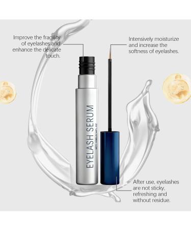 Eyelash Oil Liquid Conditioner 10ml | Eyelash Strengthening Oil | for healthier longer and thicker lashes every day for women's makeup and beauty - Buy Online on GoSupps.com