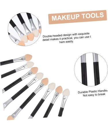Housoutil 40 Pcs Latex Eye Shadow Stick Eyeshadow Makeup Brush Sponge Cosmetic Applicators H3210 Eyelash Laye 7.5cmx2pcs Assorted Colorx2pcs - Buy Online on GoSupps.com