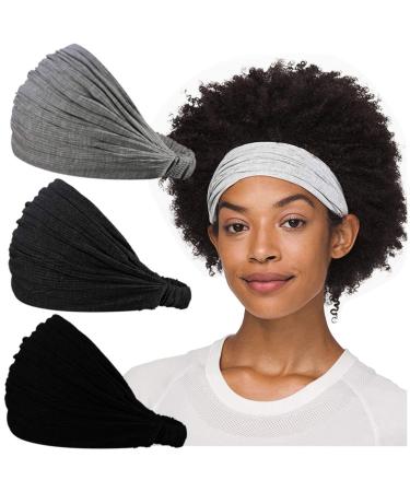 GUNIANG Boho Headbands for Women Fashion Knot Head Bands Womens Headwraps Cute Yoga Turban Diademas Para Mujer De Moda 5