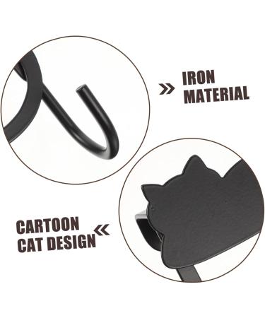 Alipis 8 Pcs Door Hook Metal Trim Cabinet Hooks Door Back Clothing Organizer Child Nail Wall Hanger - Buy Online on GoSupps.com