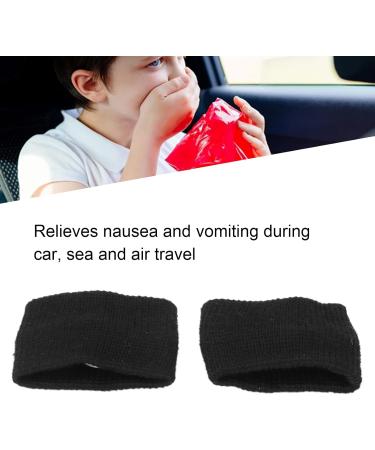Nausea Relief Bracelet - Natural Acupressure Bands for Adults | Anti-Nausea and Motion Sickness | 1 Pair Trip Anti-Evil Capacity - Buy Online on GoSupps.com
