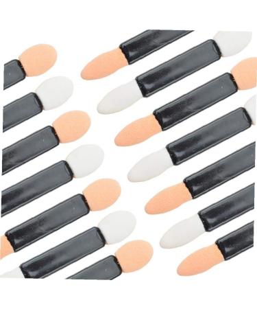 Disposable Dual Sided Eyeshadow Brush 10piece Portable Sponge Tipped Oval Makeup Applicator Tools for Eyeshade - Buy Online on GoSupps.com