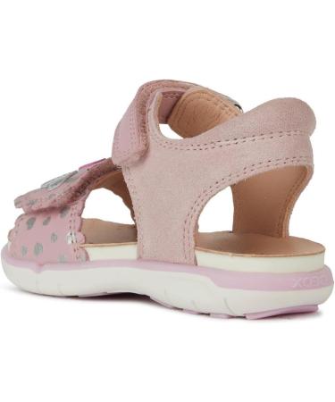Geox Baby Girl's Sandal Delhi | Rose Silver | Size 5 UK Child - Buy Online on GoSupps.com