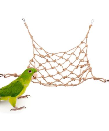 Buy Hayawww Vogel Rope Swing for Birds | Parrot Climbing Network & Budgie Rope Seats | Durable Cotton Nets for Small Pets & Hamsters - Buy Online on GoSupps.com
