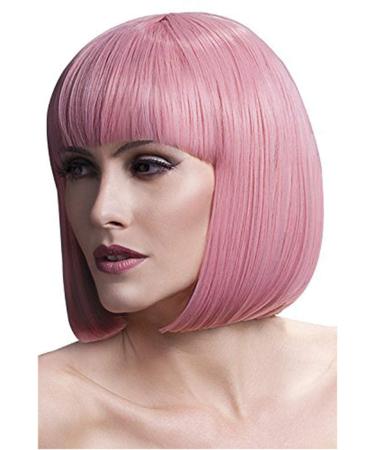 Light Pink Bobo Wigs for Women | Short Fluffy Qi Liu Hairstyles | International Shipping in Europe & America - Buy Online on GoSupps.com