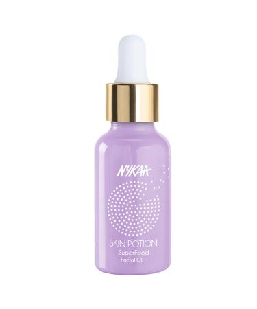 Nykaa Naturals Skin Potion Superfoods Facial Oil - Hydrating & Fortifying Face Oil for Dry Skin - Clear Clogged Pores - 1 oz International Shipping - Buy Online on GoSupps.com