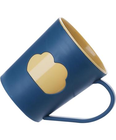 400ml Easy Plastic Toothbrush Cup Holder - Lightweight & Versatile Design - Dark Blue | International Shipping Available - Buy Online on GoSupps.com