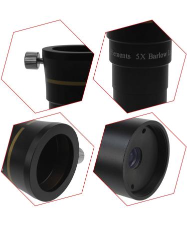 Alstar 1.25 4-Elements 5X Barlow Lens with Fully Multi-Coated Optics - Buy Online on GoSupps.com