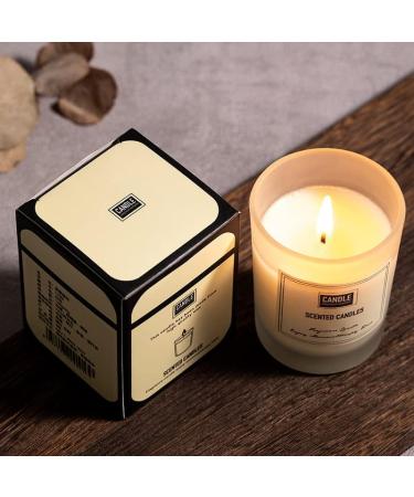 Buy Scented Candles - 7 oz Natural Soy Wax Gifts for Significant Others | Relaxation & Enjoyment Souvenirs - White & Bluebell - Buy Online on GoSupps.com