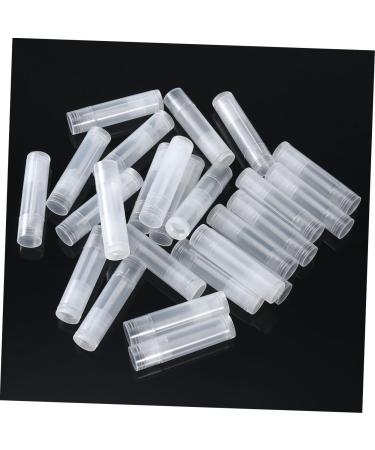 Baluue 100pcs Empty Lipstick Tube Tubes Bulk Lip Gloss Holders Balm Tube Holder Lip Balm Tube Clear Lip Pp - Buy Online on GoSupps.com