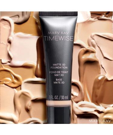  Mary Kay Mary Kay TimeWise Matte-Wear 3D Foundation Bronze W 120 30ml - Buy Online on GoSupps.com