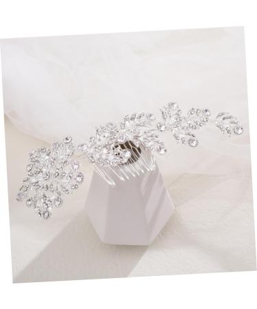 TOVINANNA Bridal Headwear Tiara Rhinestones Wedding Hair Accessories Bride Hair Side Comb Rhinestone Hair Accessories Crystal Hair Accessories Alloy Dinner Party The Flowers Hair up - Buy Online on GoSupps.com