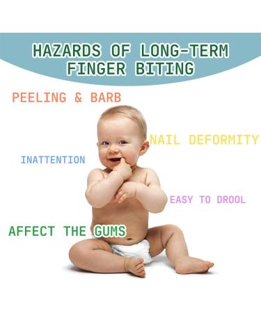 Nail Biting & Thumb Sucking Treatment for Kids | Safe & Natural with Plant Extract | Bitter Taste Formula for Healthy Nail Care - Buy Online on GoSupps.com