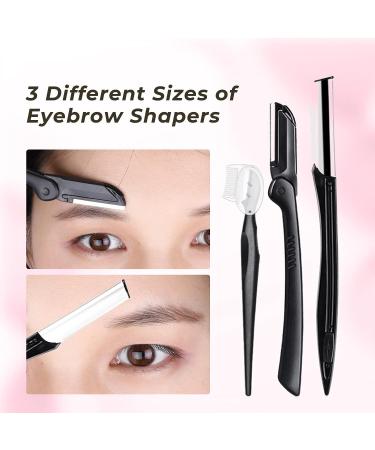 MAEXUS 11 in 1 Eyebrow Kit for Women - Stainless Steel Trimmer, Comb, Clip, Scissors - Beauty Shaping Set - Buy Online on GoSupps.com