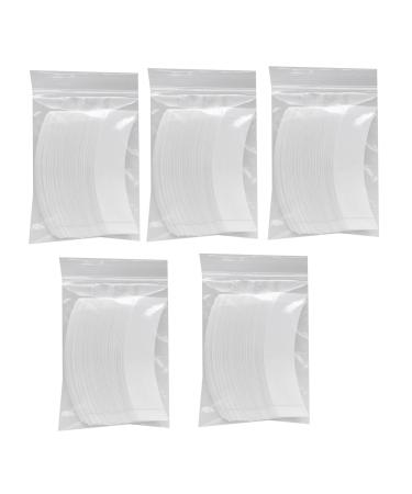 Qtynudy 180Pc/Lot Fixed Double Sided Wigs Tape Adhesive Extension Hair Strip Waterproof for Toupees/Lace Wigs Film Slitting Line Easy Install Easy to Use