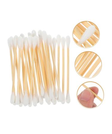 10 Organic Cotton Swabs - Double Headed Ear Cleaning Buds & Beauty Accessories - Home Supplies - Buy Online on GoSupps.com
