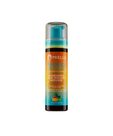 Mielle Organics Mango & Tulsi Hair Nourishing Silk Texture Mousse 7.5 Ounce