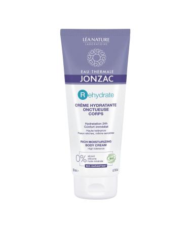 Eau de Jonzac Rehydrate Rich Moisturizing Body Cream Organic 200ml