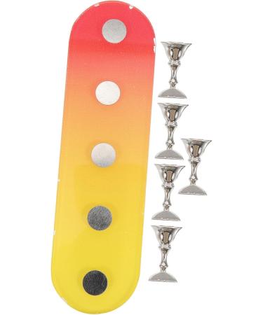 FRCOLOR 3 Sets Nail Practice Holder Decorative Nail Stand Nail Holder for Nail Art Nail Presentation for Practice Beauty Nail Stand Nail Stand Training Plastic Nail Press Magnetic - Buy Online on GoSupps.com