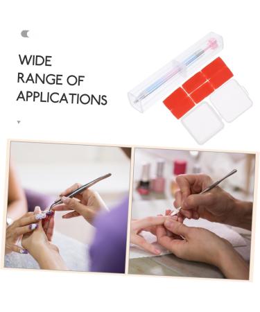 Healvian 1 Set Nail Art Drill Pen Nail Polish Pens Glitter Nail Art Pen Nail Art Calligraphy Pen Wax Pen for Rhinestones Diamond Picking Pen Nail Art Point Pen Tools Nail Gems Picker Abs - Buy Online on GoSupps.com