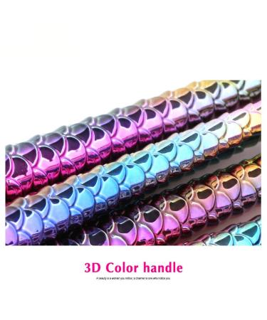 Mermaid Eye Makeup Brush Set | Professional Eyeshadow Brushes | Soft Synthetic Hair for Perfect Makeup - Buy Online on GoSupps.com