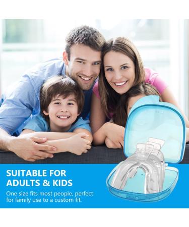 ACWOO Mouth Guard for Grinding Teeth and Clenching 4 Pack Sleep Mouth Guard Dental Night Guards Reusable Mouth Guards Grinding Teeth to Prevent Bruxism Mouth Shield for Sleeping & TMJ Relief (A) - Buy Online on GoSupps.com