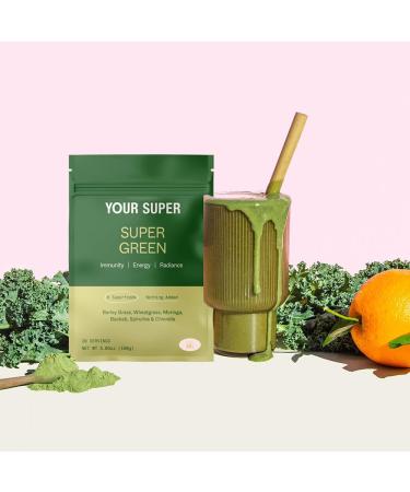 Your Super Organic Super Green Superfood Powder - 5.03 Oz. - Buy Online on GoSupps.com