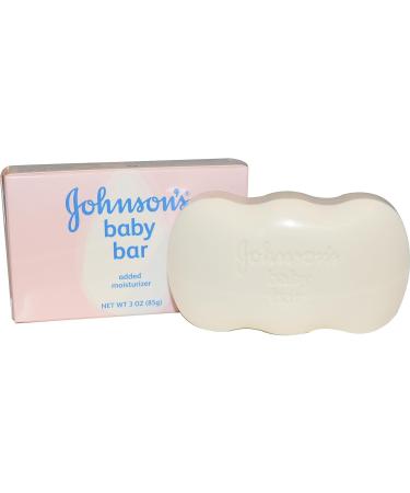 Johnson's Baby Soap Bar for Face & Body - 3 oz, 3 Pack (003262)