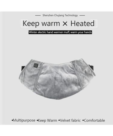 Electrically Heated Hand Warmer Pad - USB Foldable Hand Heating Pocket with 3 Temperature Levels for Winter Camping & Outdoor Use - Buy Online on GoSupps.com