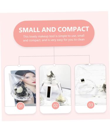 FOMIYES 3 Sets Sponge Eyeshadow Loose Powder Puff Face Powder Sponge Foundation Puff Pad Exfoliating Sponge Face Clean Makeup Travel Crystal Hydrophilic Polyurethane Mosan - Buy Online on GoSupps.com