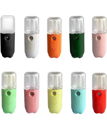 dijiusidy USB Portable Face Mist Sprayer 30ml Steamer Home Travel Use Rechargeable Atomizer Nebulizer Skin Care Tool Beauty Supplies Black - Buy Online on GoSupps.com